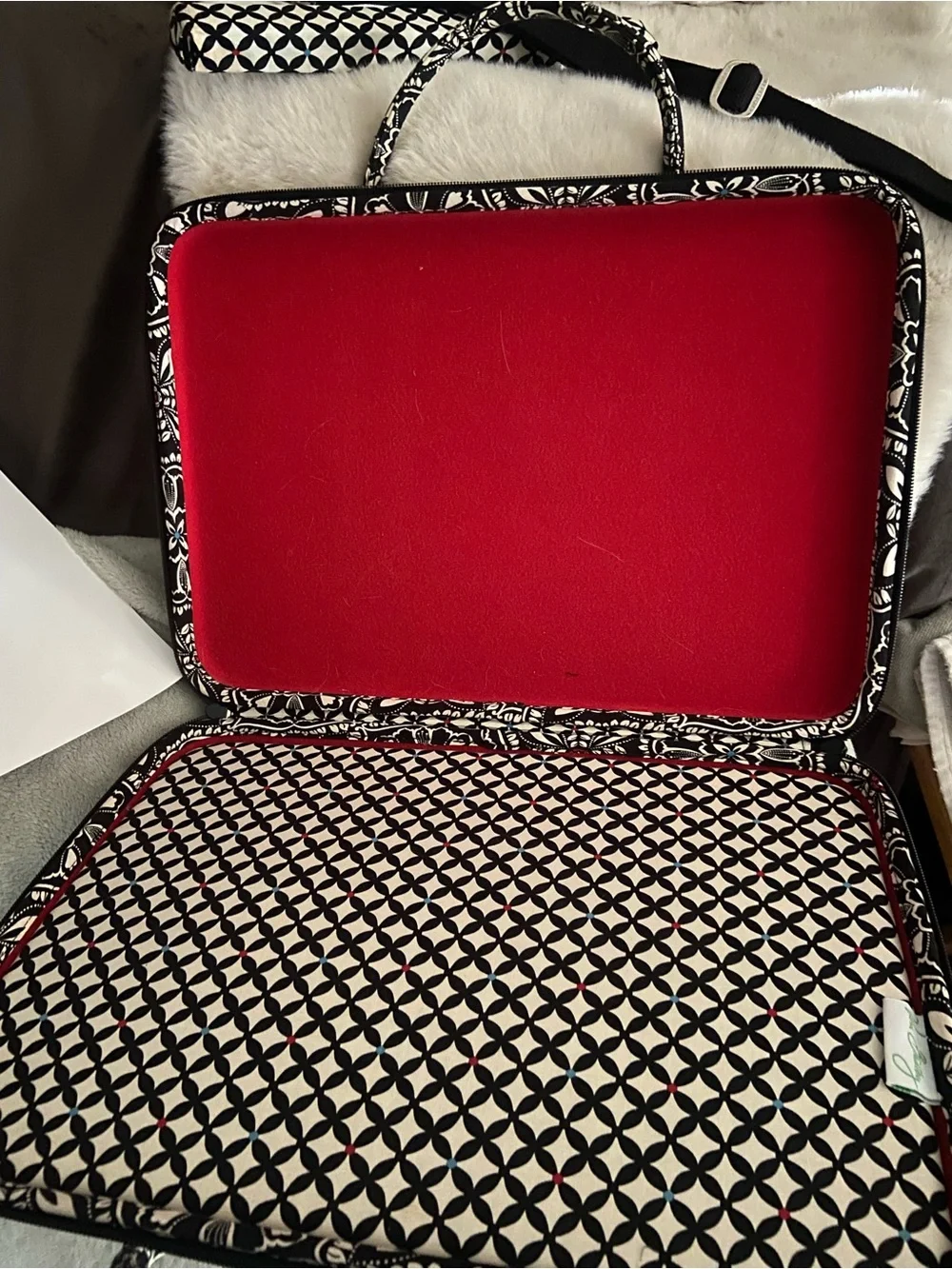 Vera Bradley Barcelona Laptop Bag.